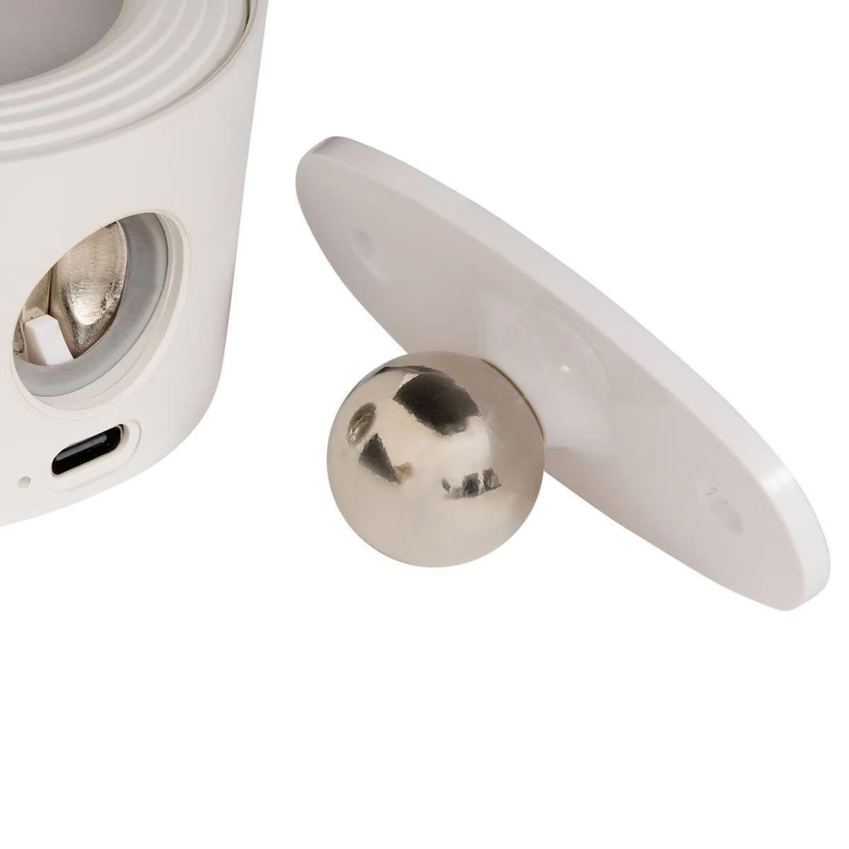 FIVE Applique Murale Rechargeable à LED  Amovible  9cm Blanc