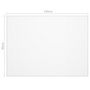 Voir la diapositive 6 : VIDAXL Protecteur de table transparent 120x90 cm 1,6 mm PVC