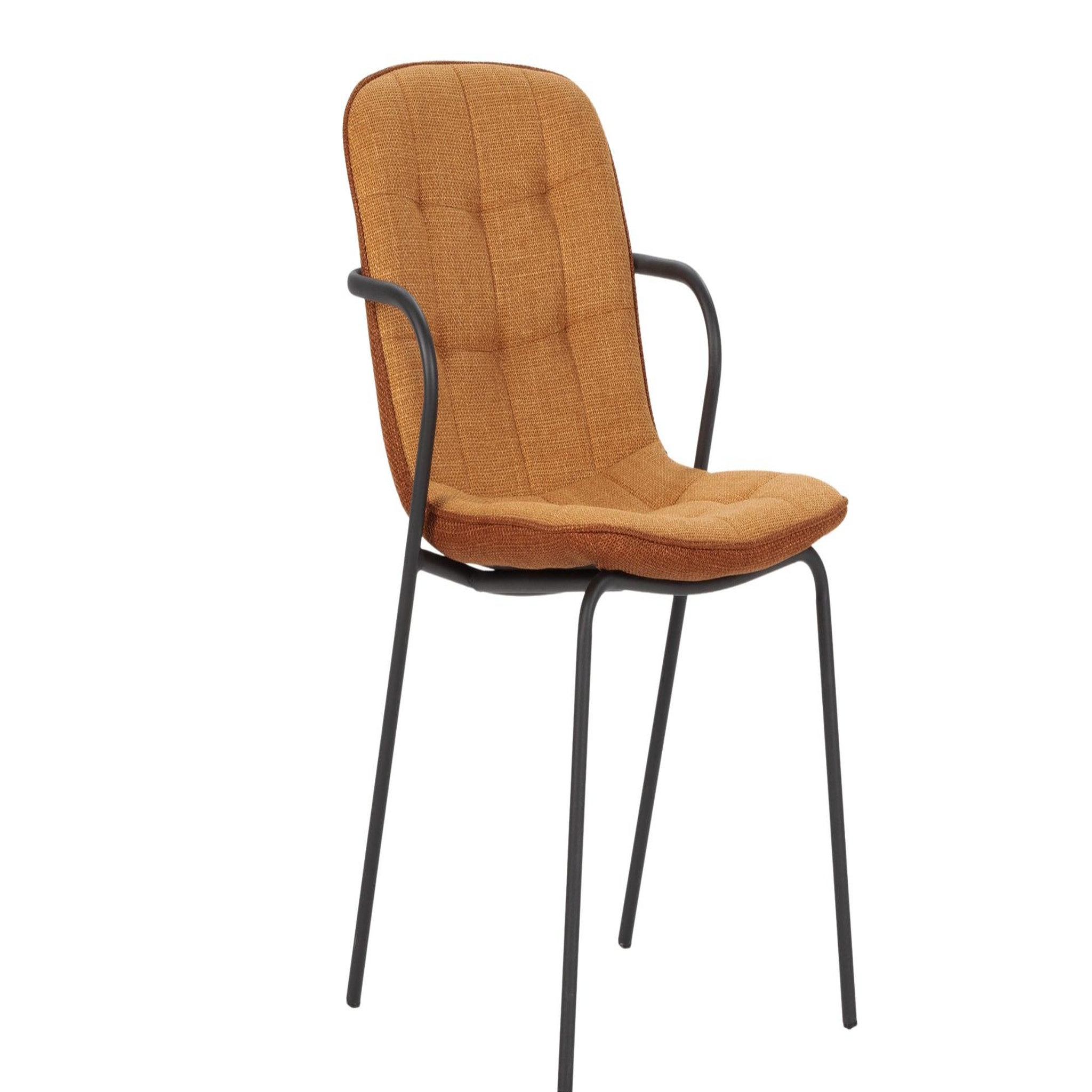 Voir la diapositive 4 : CASANOVA PARIS Marlo - lot de 4 chaises pieds en métal