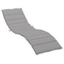 Voir la diapositive 2 : VIDAXL Coussin de chaise longue gris 200x70x3 cm tissu oxford