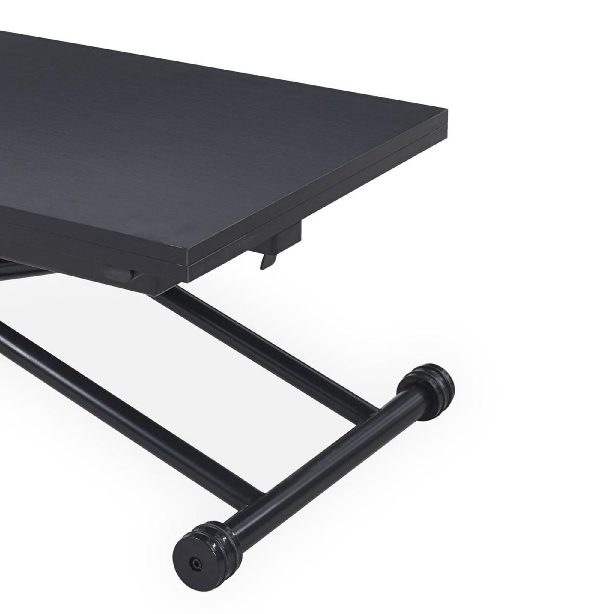 Voir la diapositive 5 : Paris Prix Table basse relevable  higher  57-114cm noir carbone