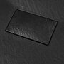 VIDAXL Bac de douche SMC Noir 80 x 80 cm