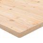 Voir la diapositive 5 : VIDAXL Dessus de table 40x40x2,5 cm bois de pin massif