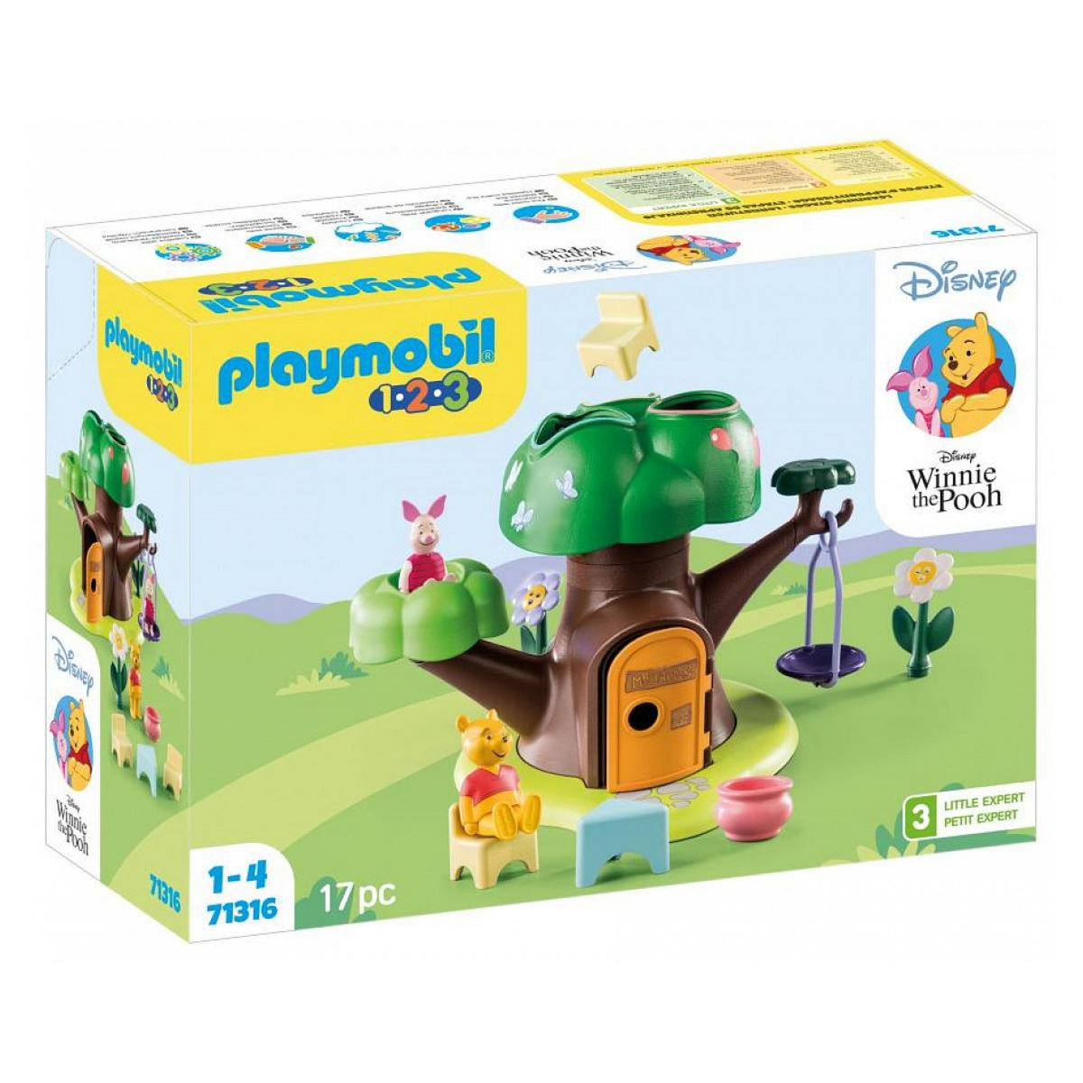 PLAYMOBIL 71316 Winnie l'ourson et porcinet avec cabane