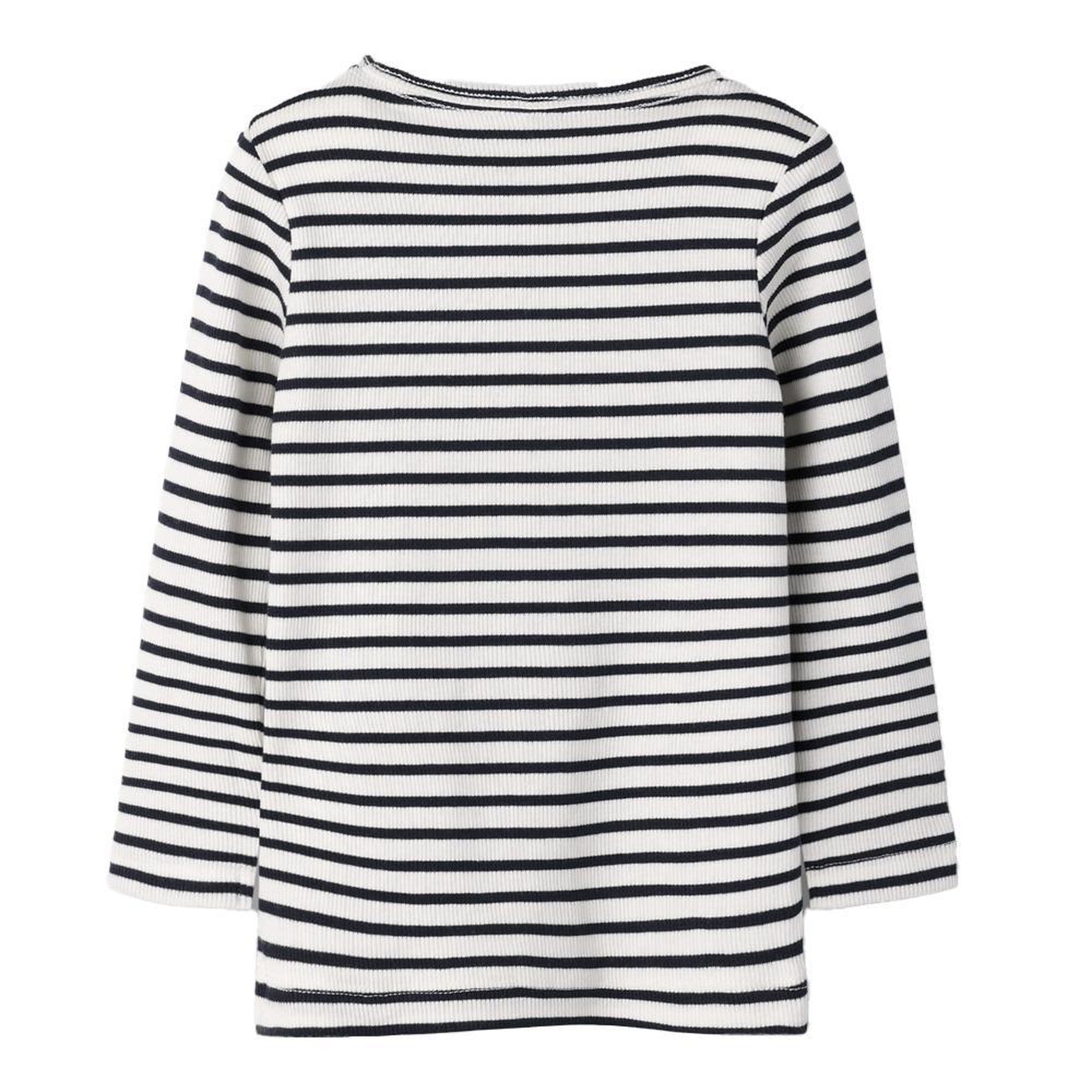 Voir la diapositive 2 : NAME IT T-Shirt Manches Longues Bleu/Blanc Fille Name it Bani