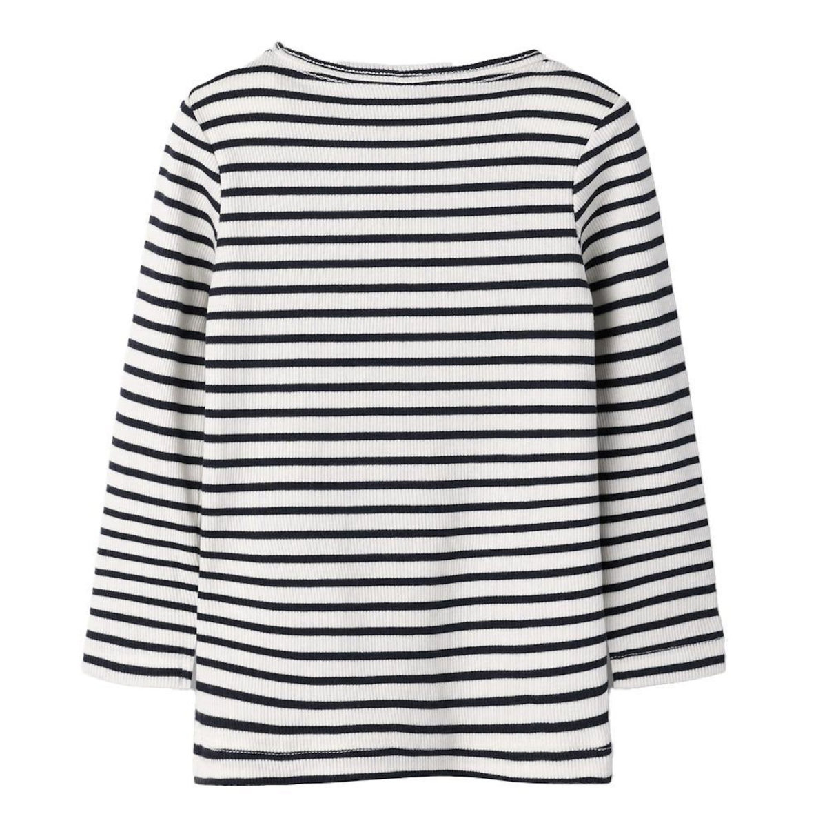 NAME IT T-Shirt Manches Longues Bleu/Blanc Fille Name it Bani