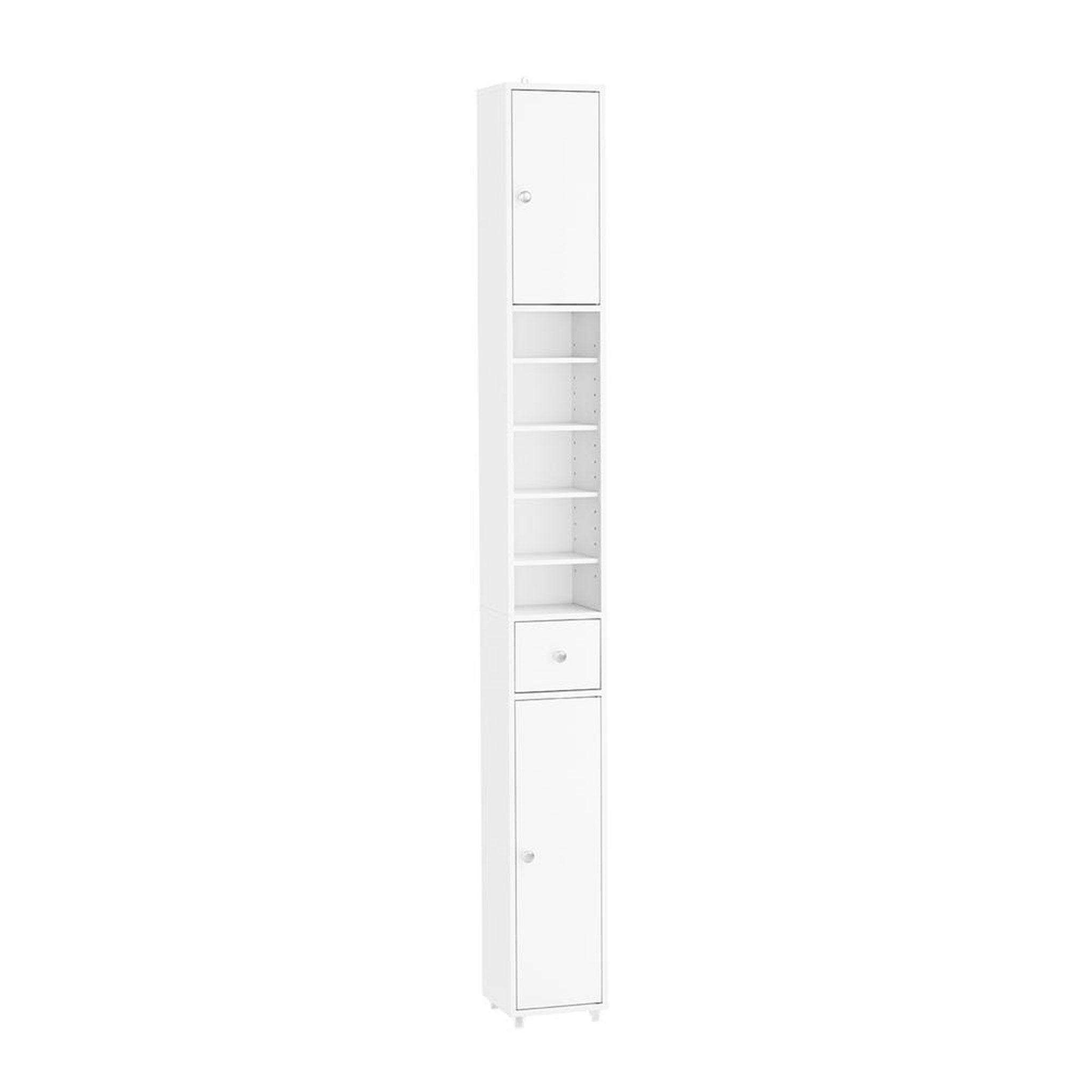 Voir la diapositive 1 : SOBUY SoBuy - Colonne De Salle De Bain à un tiroir - Fonctionnel - BZR34-II