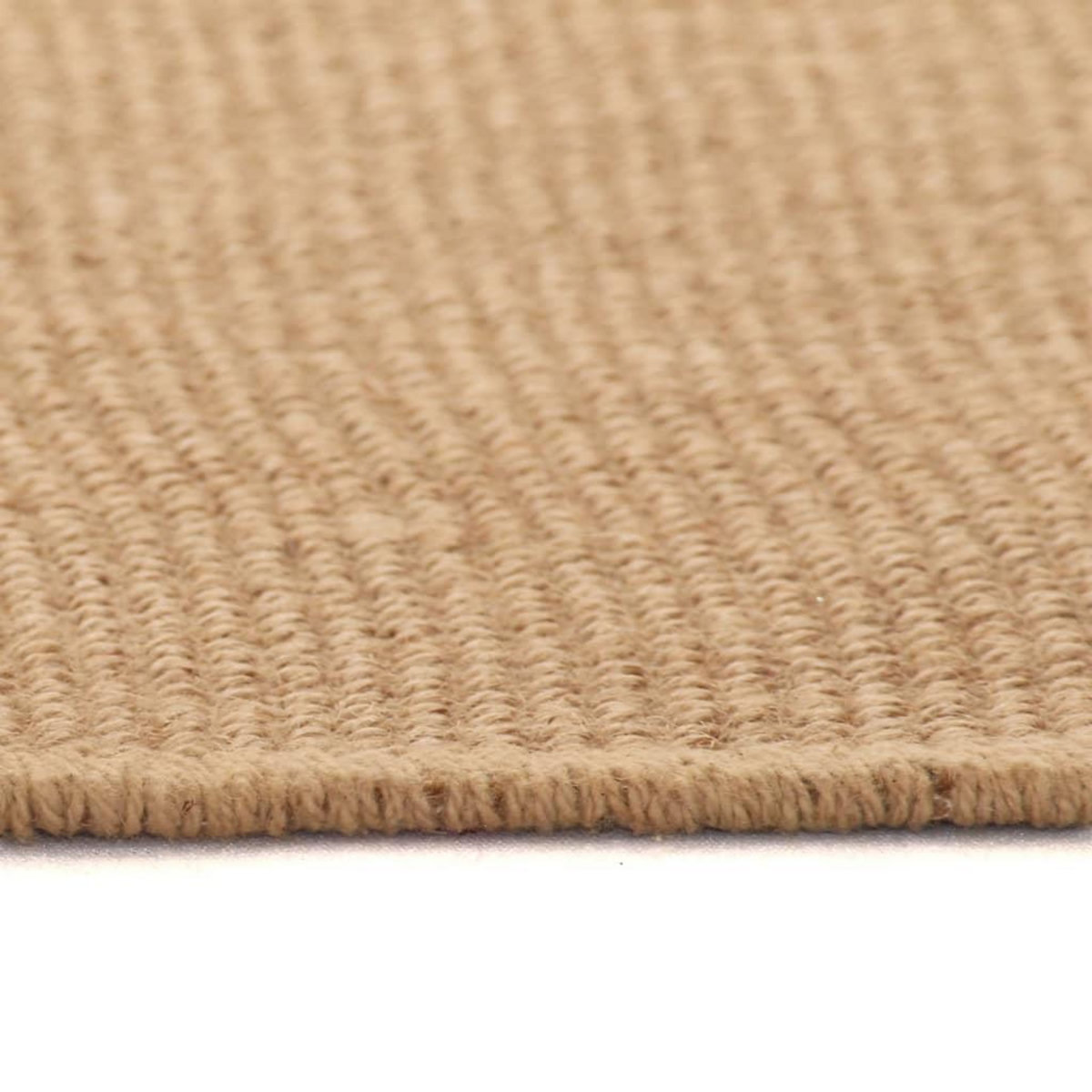 VIDAXL Tapis en jute avec support en latex 140x200 cm Naturel