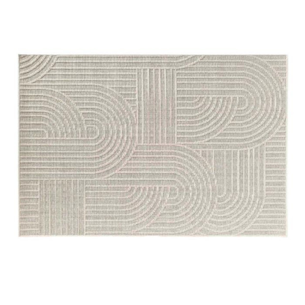 Paris Prix Tapis Déco Tissé  Ezio  160x230cm Naturel