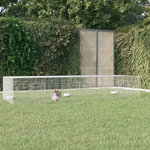 VIDAXL Cage à lapin 3 panneaux 325x109x54 cm Fer galvanisé