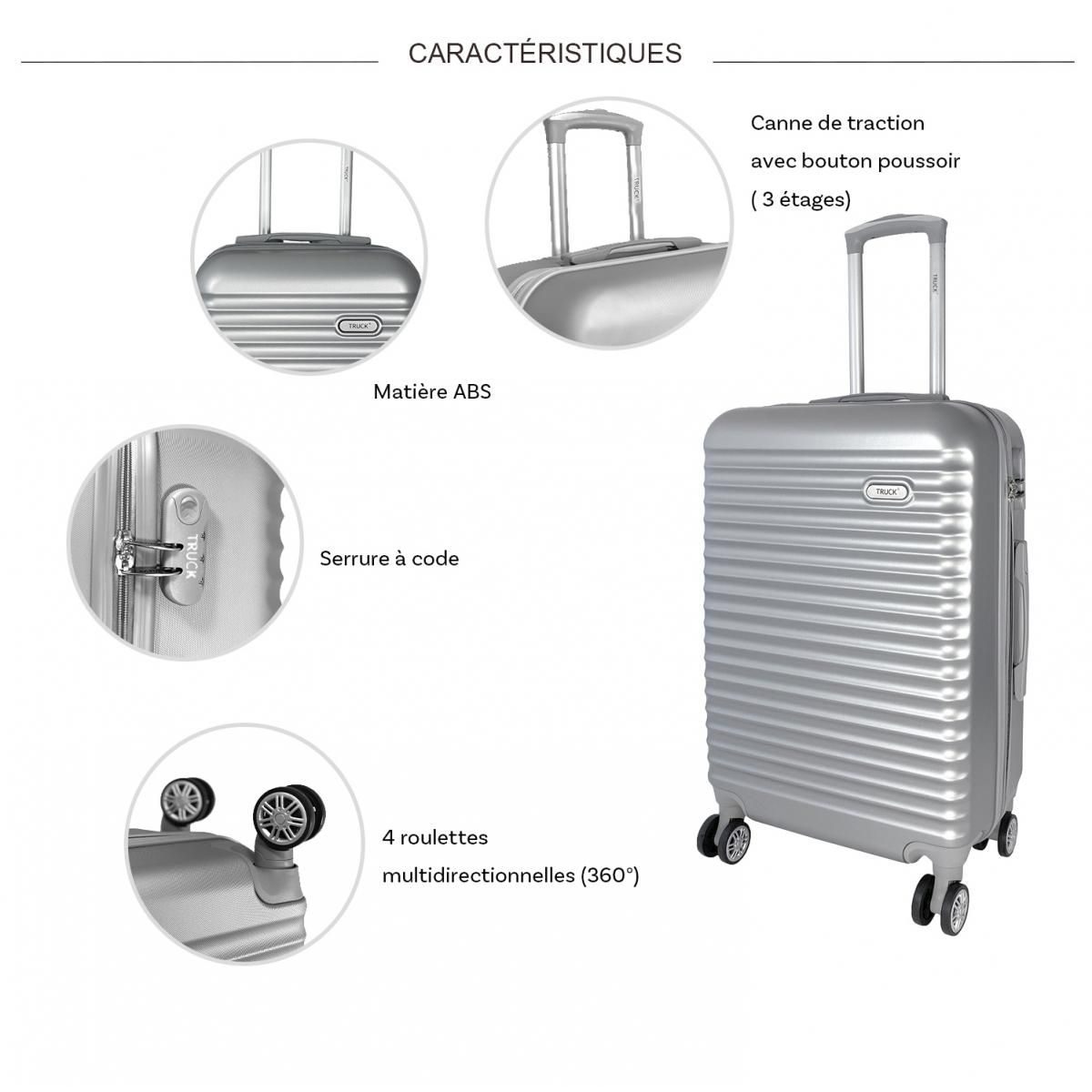 TRUCK Lot 3 valises plus 1 vanity rigides