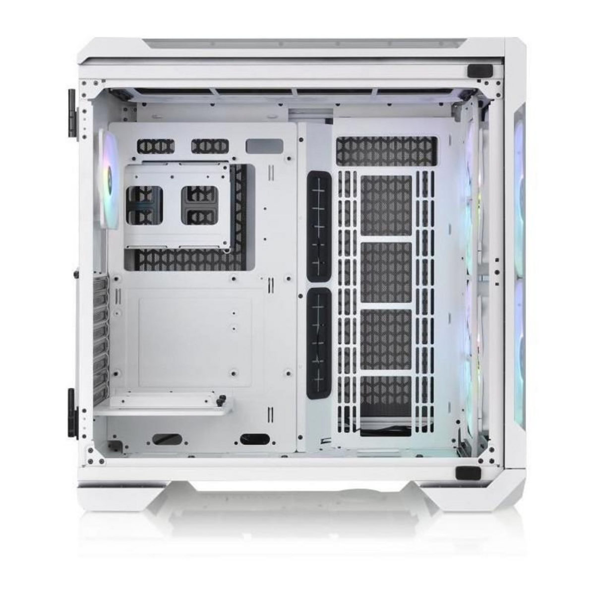 Thermaltake Boîtier PC - THERMALTAKE - View 51 TG ARGB - Boitier sans alimentation - Grand tour - Format E-ATX - Blanc ( CA-1Q6-00M6WN-00 )