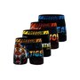 Voir la diapositive 1 : FREEGUN Lot de 4 boxers enfant Wild Animals