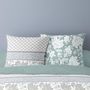 Voir la diapositive 2 : Dourev Housse de couette Flanelle 240x220 IRIS + 2 taies