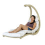 Voir la diapositive 2 : Chaise Longue Swing + Support en bois traité