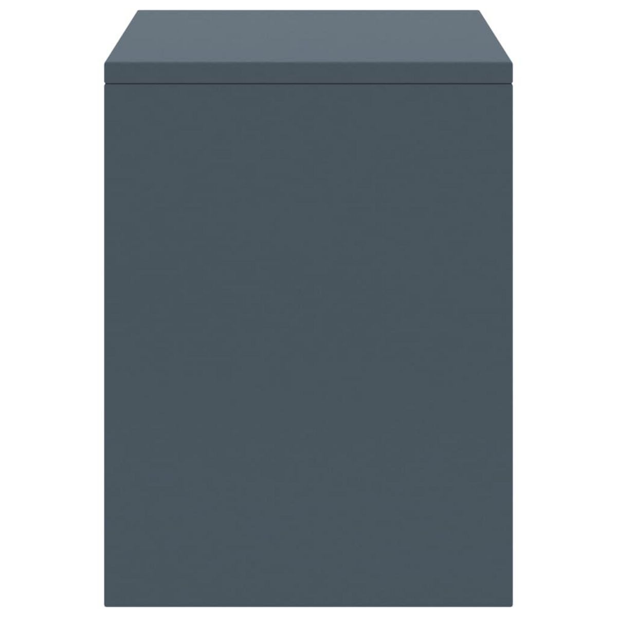 VIDAXL Tables de chevet 2 pcs Gris clair 35x30x40cm Bois de pin massif