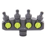 GARDENSTAR Selecteur nez de robinet - Diamètre 25 et 19 mm