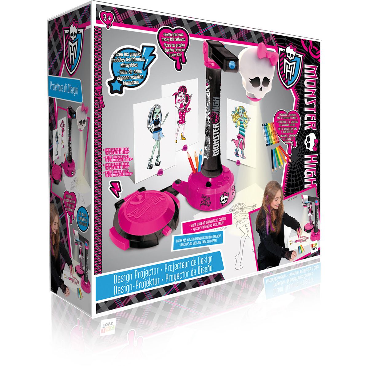 IMC TOYS Projecteur à Dessins Monster High