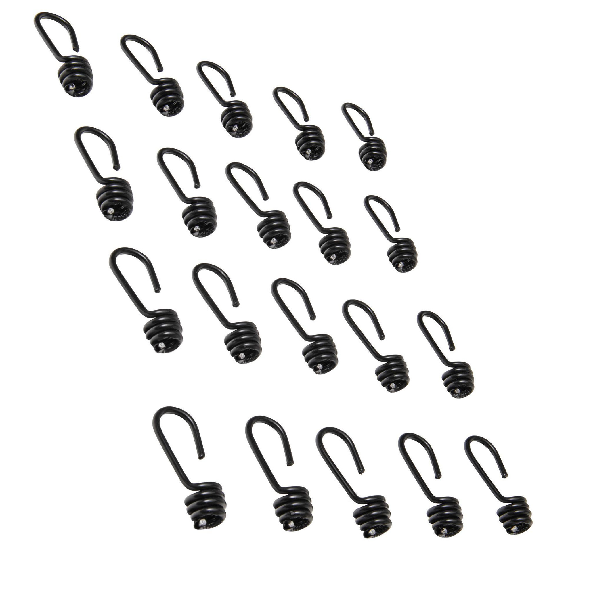 Voir la diapositive 3 : WERKAPRO Lot de rouleau tendeur 10 m,  Ø 8 mm  avec 20 crochets WERKA PRO