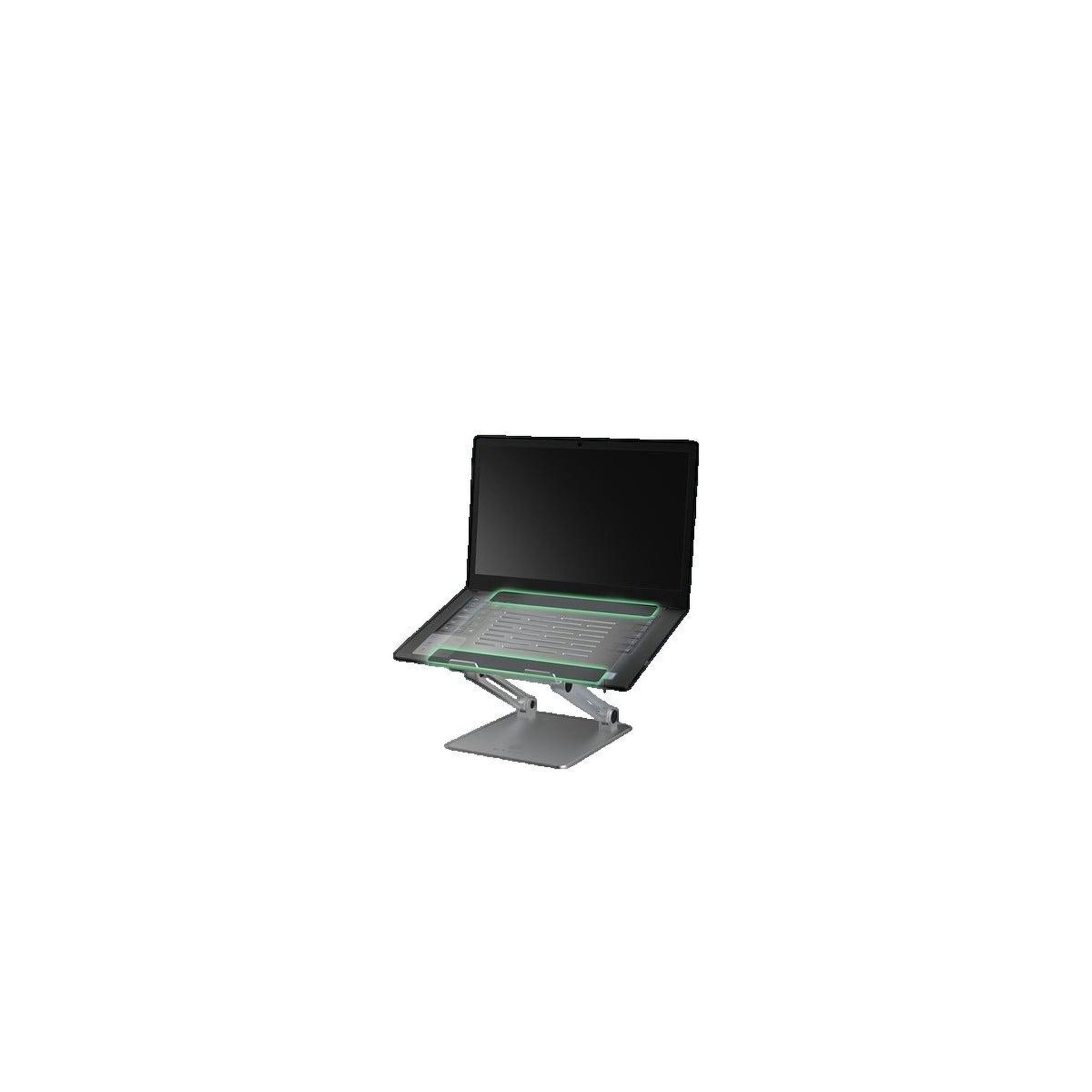 Voir la diapositive 3 : Icy Box Support pour ordinateur portable ICY BOX IB-NH300 en aluminium