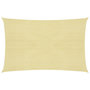 Voir la diapositive 2 : VIDAXL Voile d'ombrage 160 g/m^2 Beige 2x2,5 m PEHD