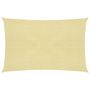 Voir la diapositive 2 : VIDAXL Voile d'ombrage 160 g/m^2 Beige 2x2,5 m PEHD