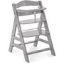 Voir la diapositive 1 : HAUCK Chaise haute Alpha + B gris 