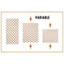 Voir la diapositive 4 : NATURE Nature Trellis de jardin 50 x 150 cm Bois Vert