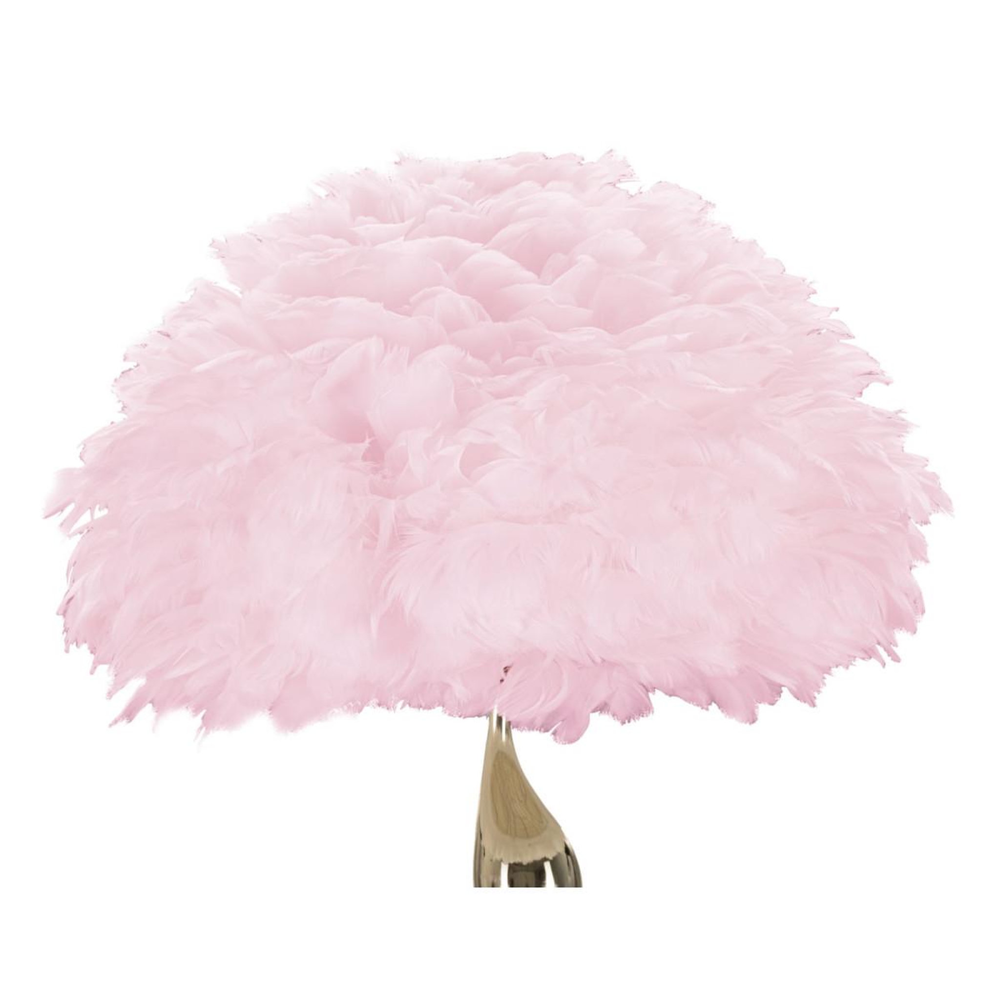 Voir la diapositive 2 : Paris Prix Lampadaire imitation plume  slim  165cm or & rose