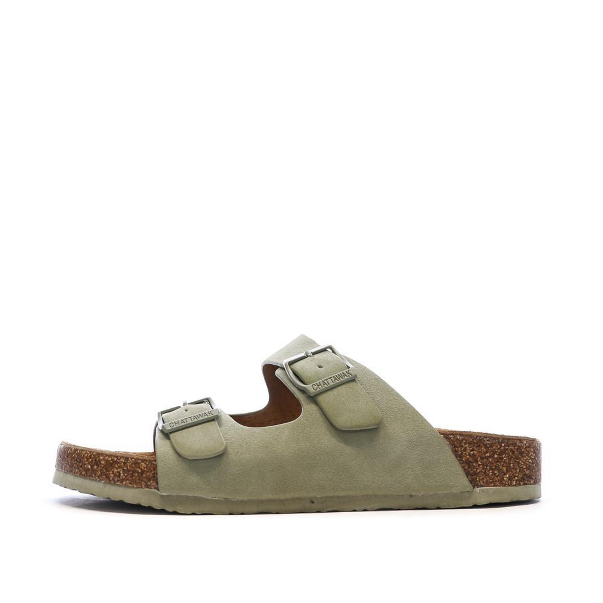 CHATTAWAK Sandales Kaki Femme Chattawak Orphée. Coloris disponibles : Vert