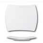 YODECO Plat rectangulaire porcelaine blanche - L 31 cm - Tokio