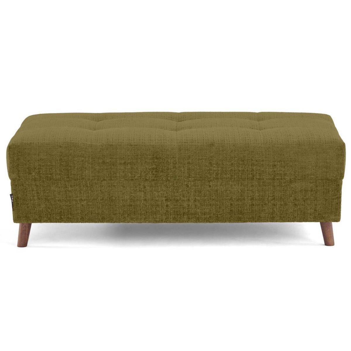 LISA DESIGN Rune - pouf en velours texturé