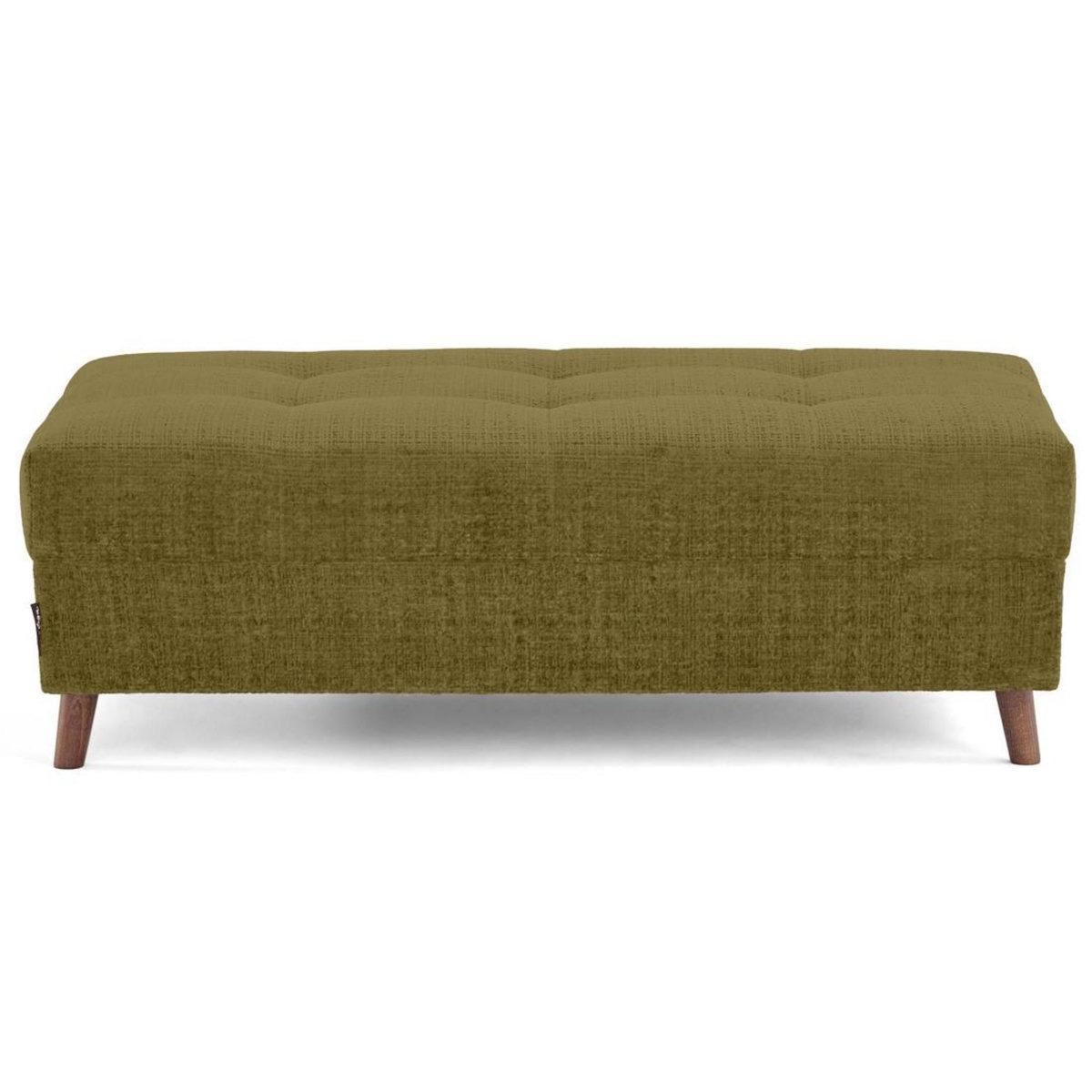 LISA DESIGN Rune - pouf en velours texturé