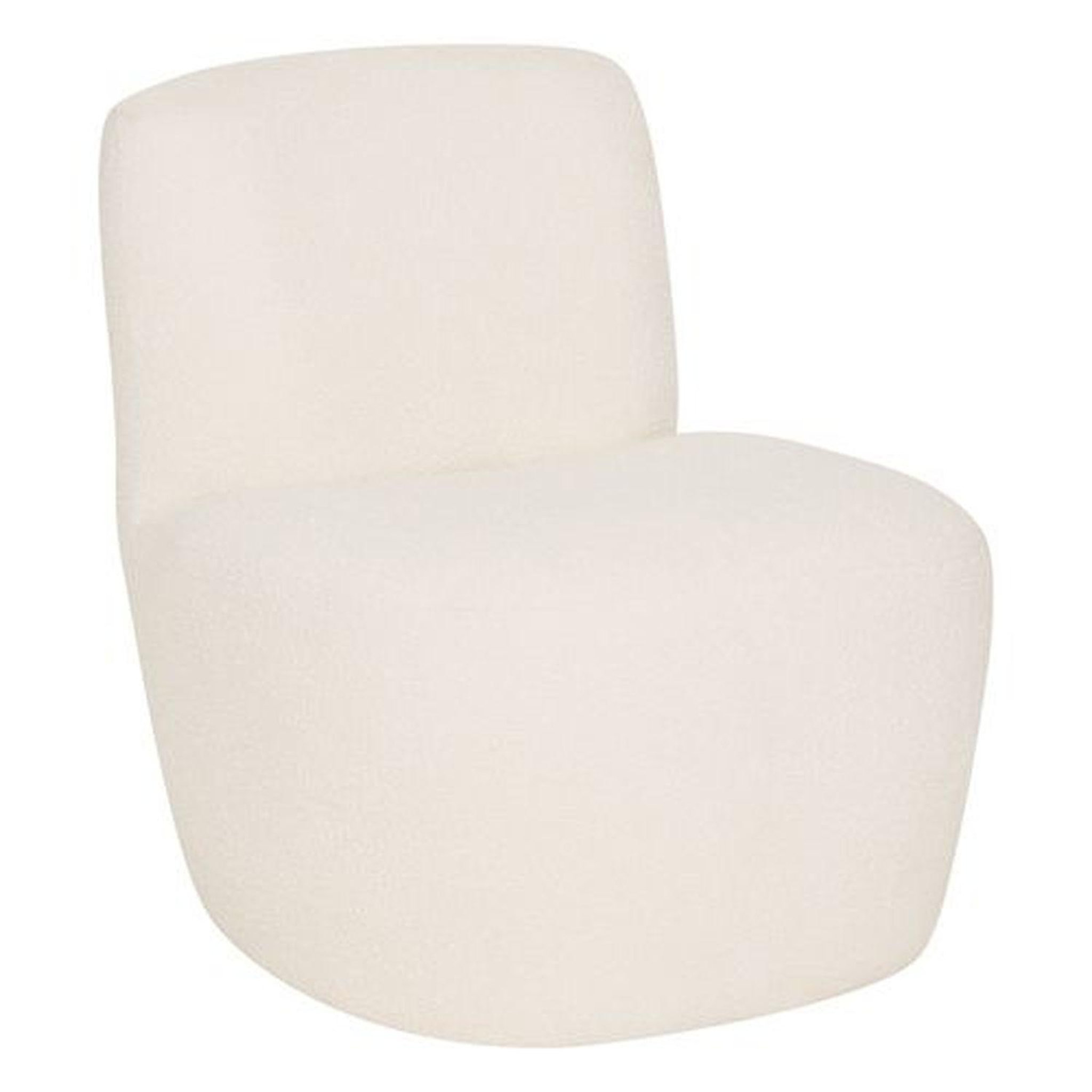 ATMOSPHERA Chauffeuse en bouclette LEONE - Blanc