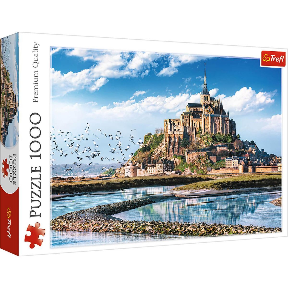 Trefl Puzzle 1000 pièces : Mont Saint-Michel, France