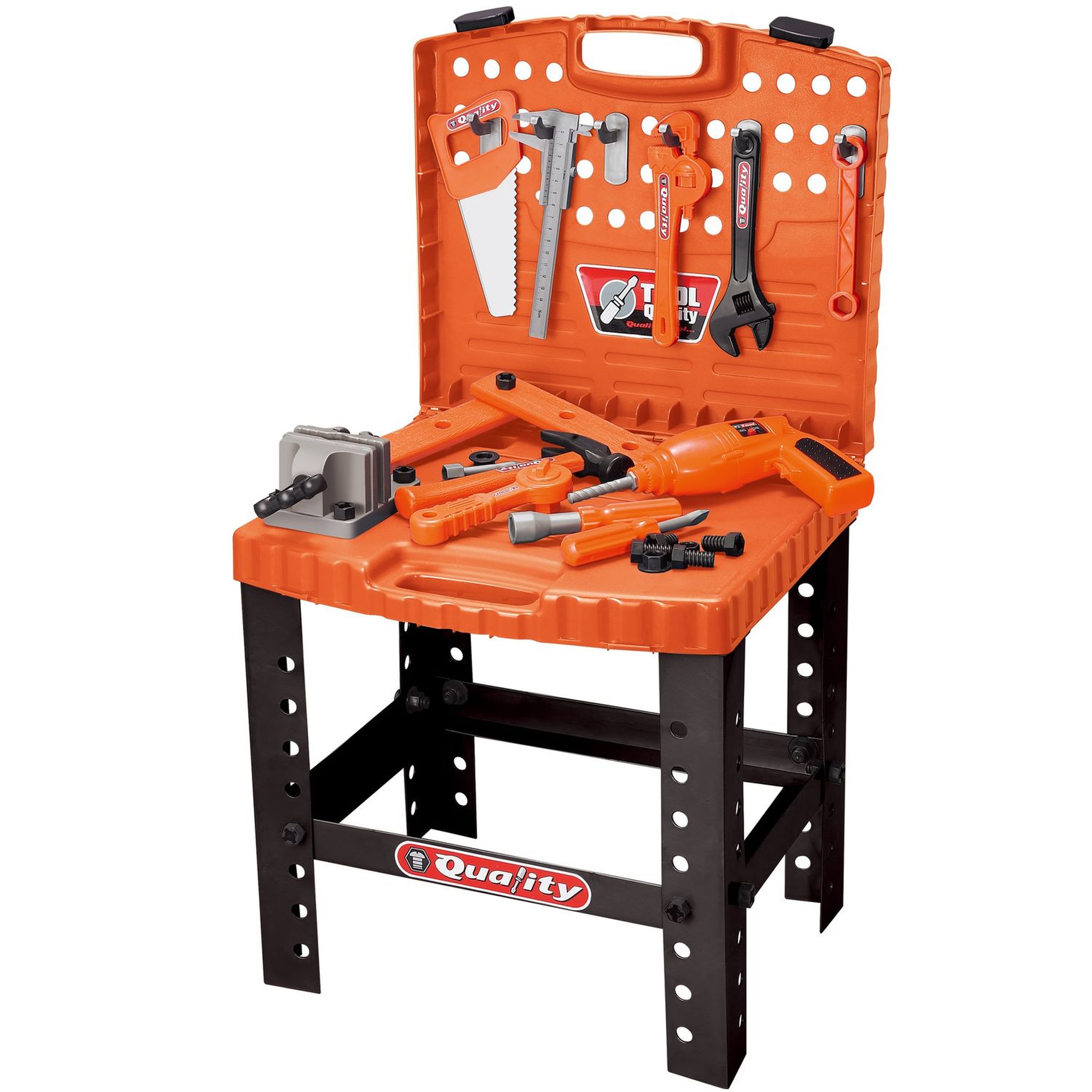 Voir la diapositive 1 : One Two Fun Établi portatif avec outils 