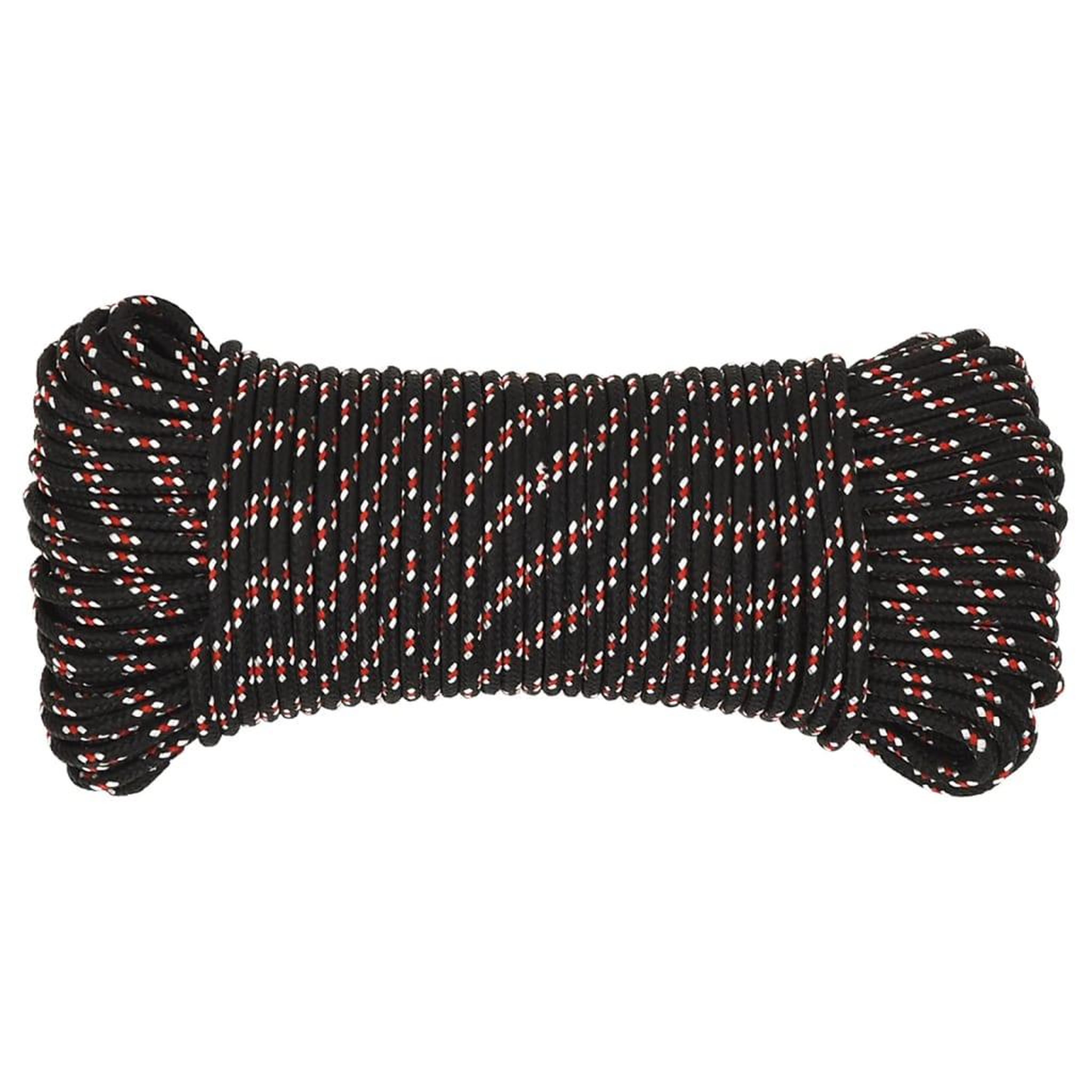 Voir la diapositive 3 : VIDAXL Corde de bateau Noir 3 mm 50 m Polypropylene