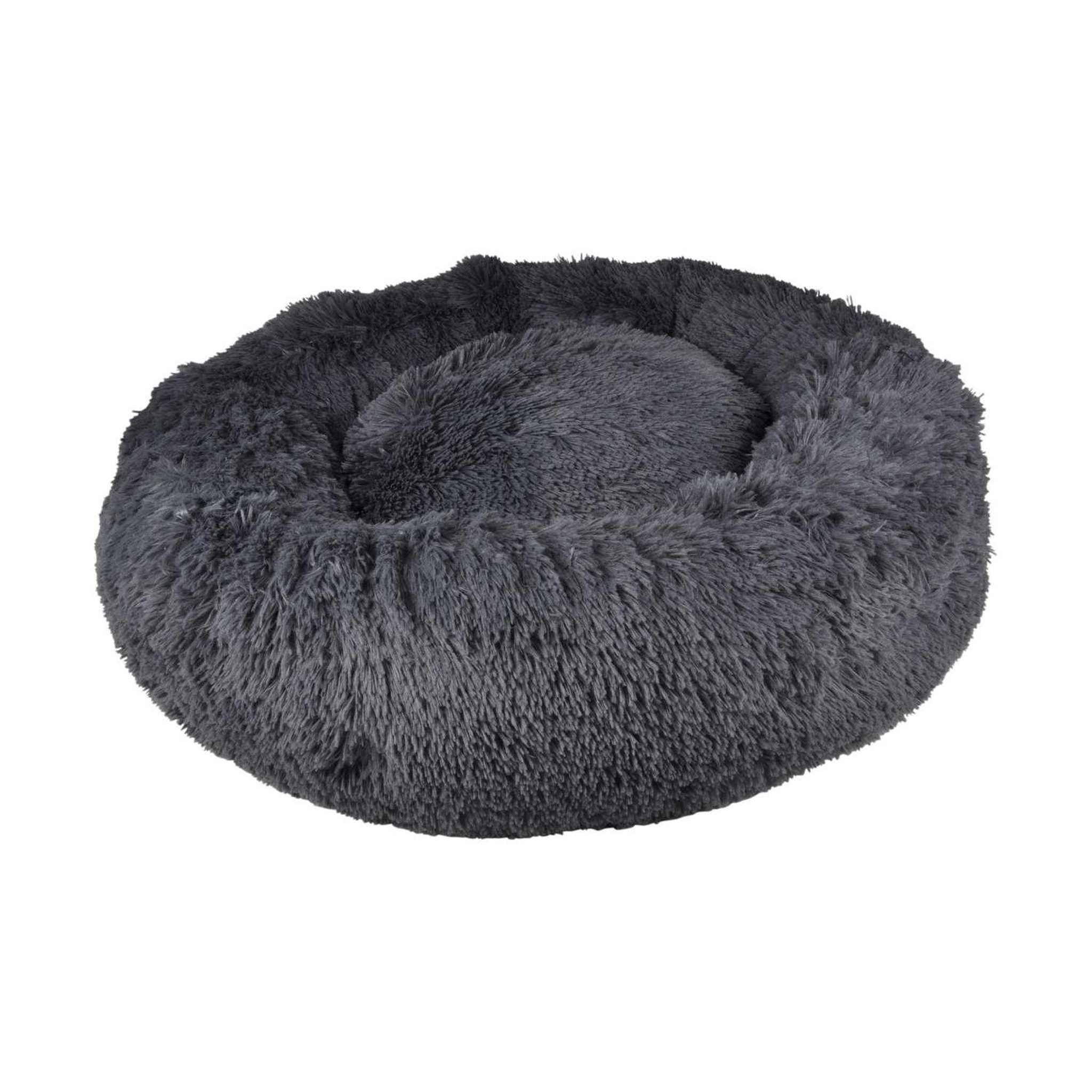 LOVE STORY Coussin doux et rond Snow pour chien et chat. Coloris disponibles : Blanc, Gris