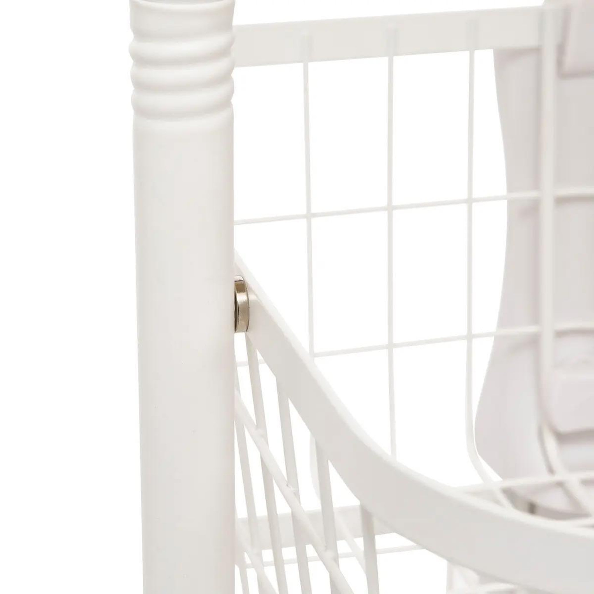 Voir la diapositive 4 : FIVE Desserte 5 paniers rotatifs  balm  93cm blanc