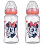 Voir la diapositive 1 : DISNEY BABY Lot de 2 biberons - DISNEY BABY - MINNIE COLLECTOR - 360 ml - Tétine silicone - Débit 3 positions