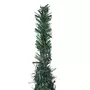 VIDAXL Sapin de Noël artificiel pre-eclaire avec guirlandes vert 150cm