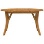 Voir la diapositive 3 : VIDAXL Table de jardin 150x90x75 cm Bois d'acacia solide
