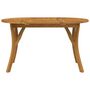 Voir la diapositive 3 : VIDAXL Table de jardin 150x90x75 cm Bois d'acacia solide