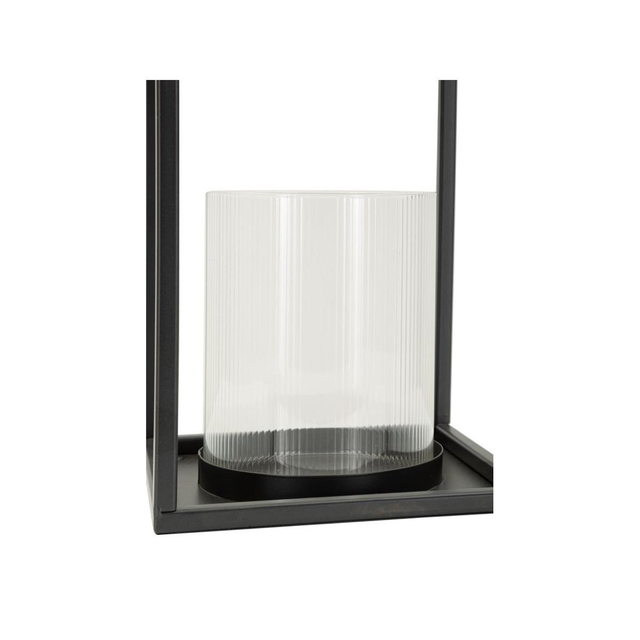 Voir la diapositive 4 : Paris Prix Lanterne en Métal  Simply Open  31cm Noir