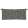 Voir la diapositive 4 : VIDAXL Coussin de banc de jardin gris fonce melange 120x50x7 cm tissu
