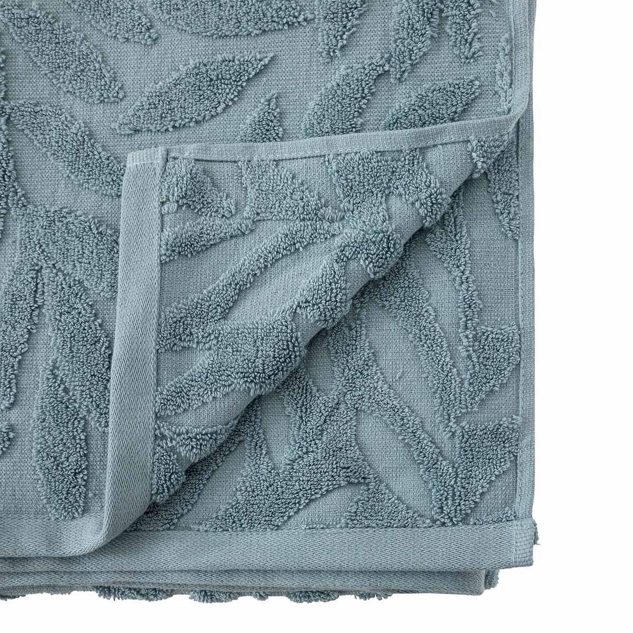 Voir la diapositive 2 : ATMOSPHERA Drap de bain  tencel  100x150cm bleu