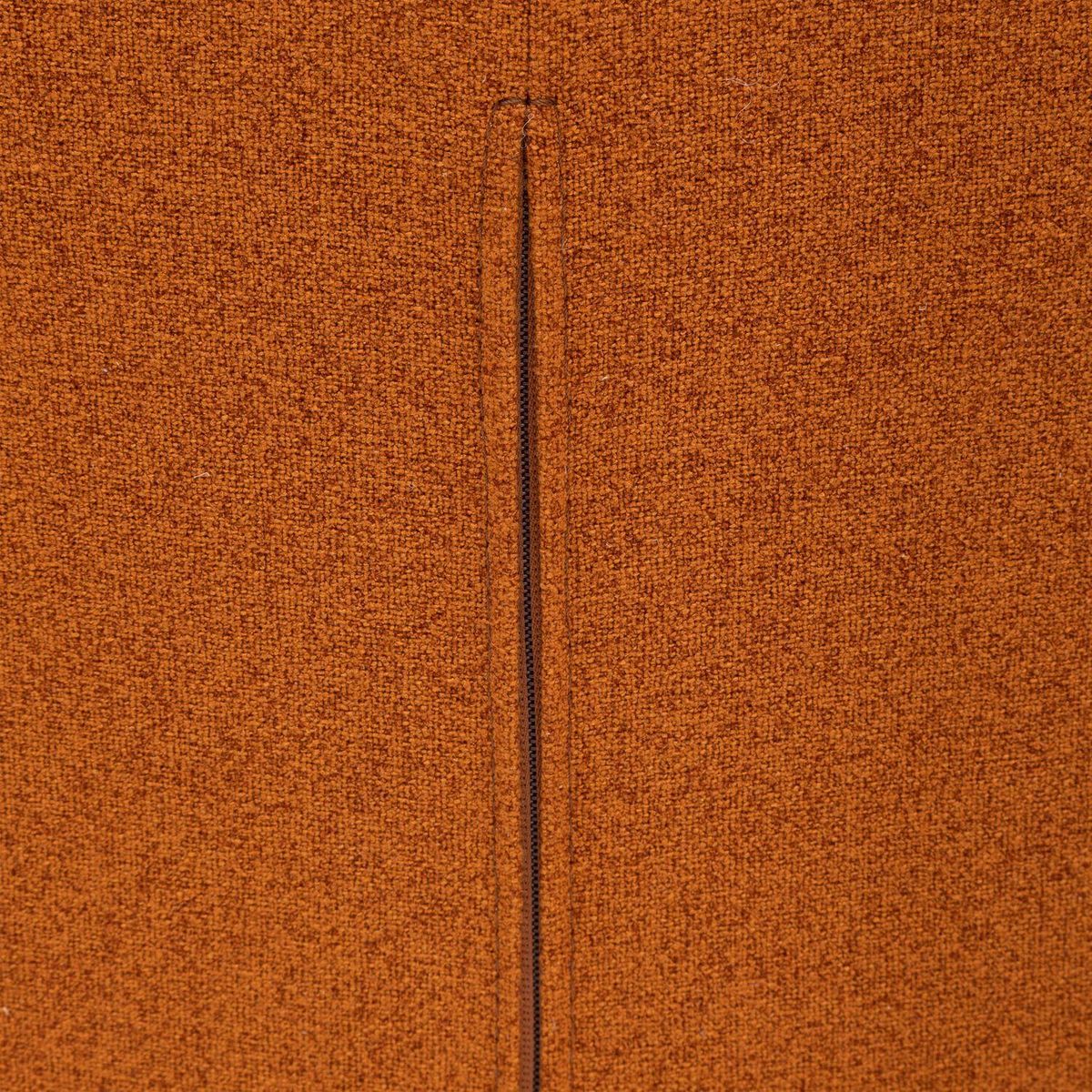 ATMOSPHERA Fauteuil pivotant en tissu et pieds métal HARPER