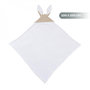 Voir la diapositive 2 : Monsieur Bébé Cape, sortie de bain pour bébé intérieur 100 % coton - 100 x 100 cm - Lapin - Beige