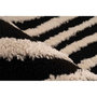 Voir la diapositive 3 : Paris Prix Tapis Tissé Ethnique avec Franges  Lovis VI  Noir