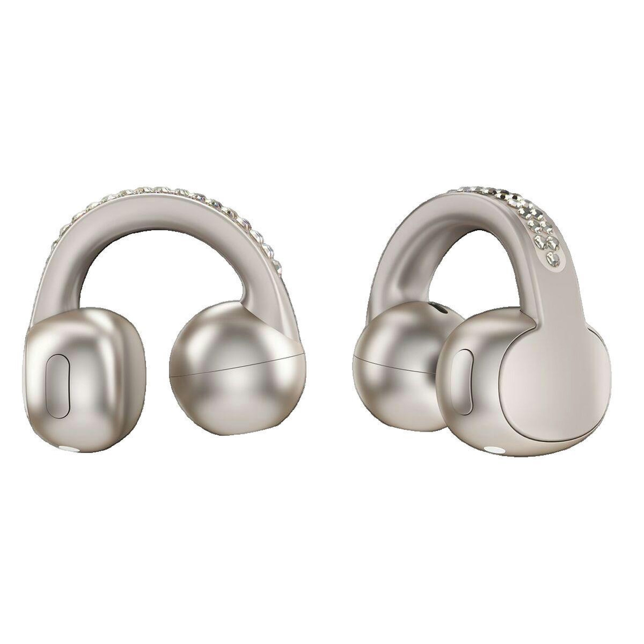 Voir la diapositive 2 : MOTOROLA Écouteurs Motorola Moto Buds Loop sans-fil Beige
